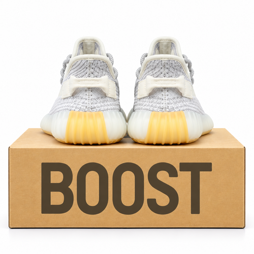 Adidas Yeezy Boost 350 V2 Static – White/Grey Sneakers