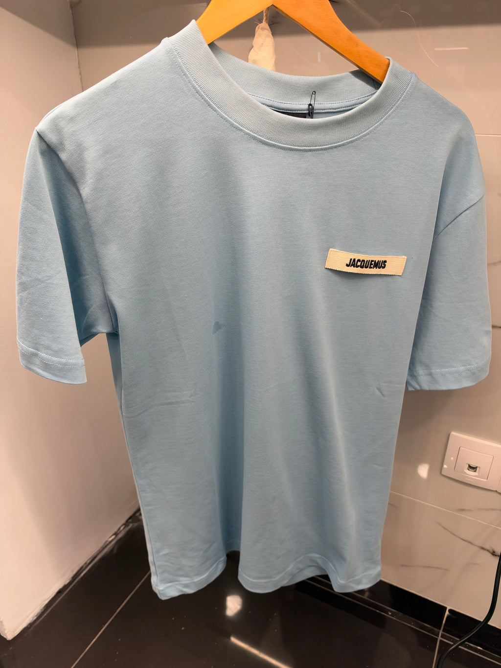 Jacquemus Baby Blue Logo T-Shirt