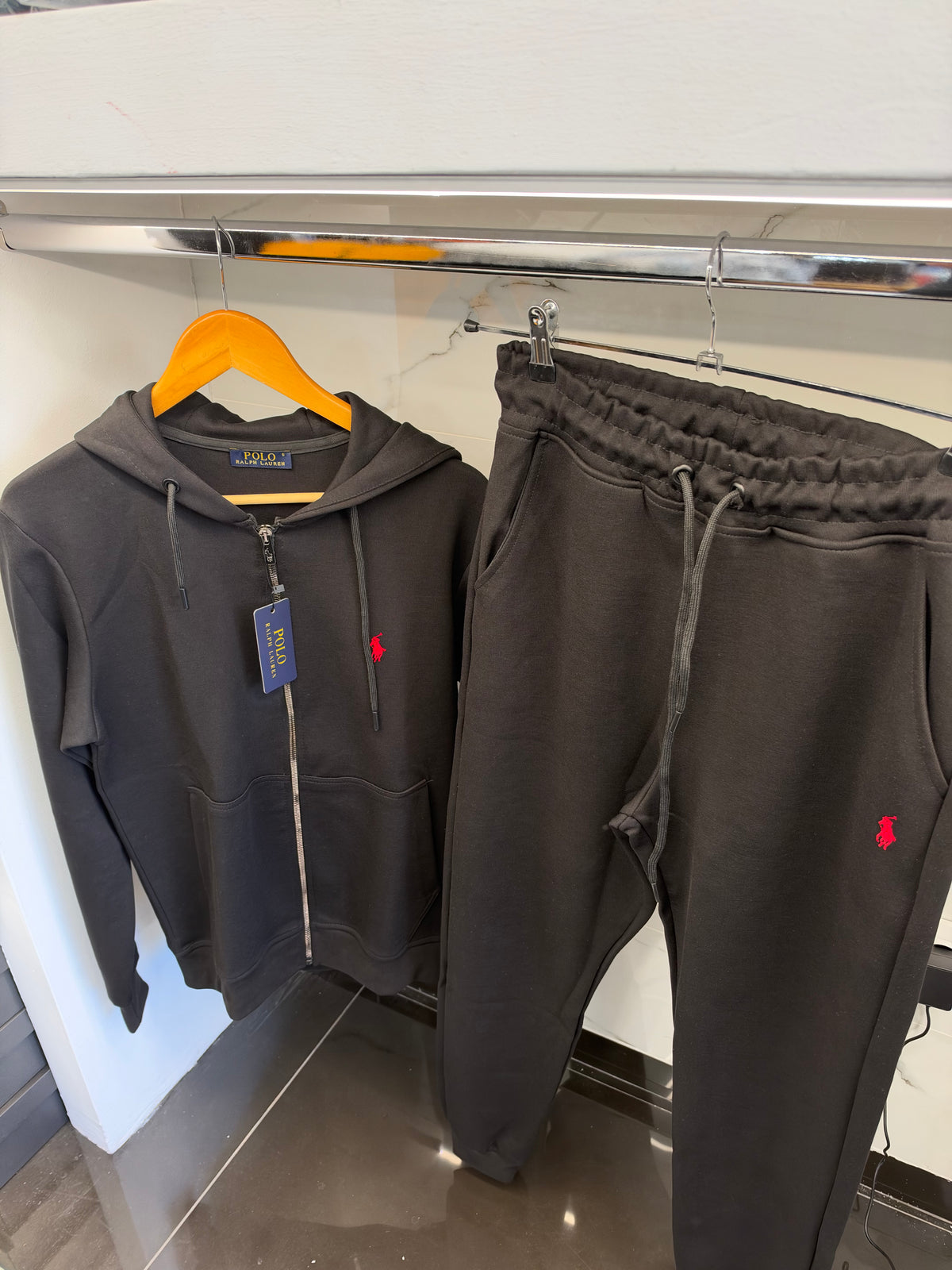Polo Ralph Lauren Pony Logo Tracksuit – Σετ Φόρμας Μαύρο