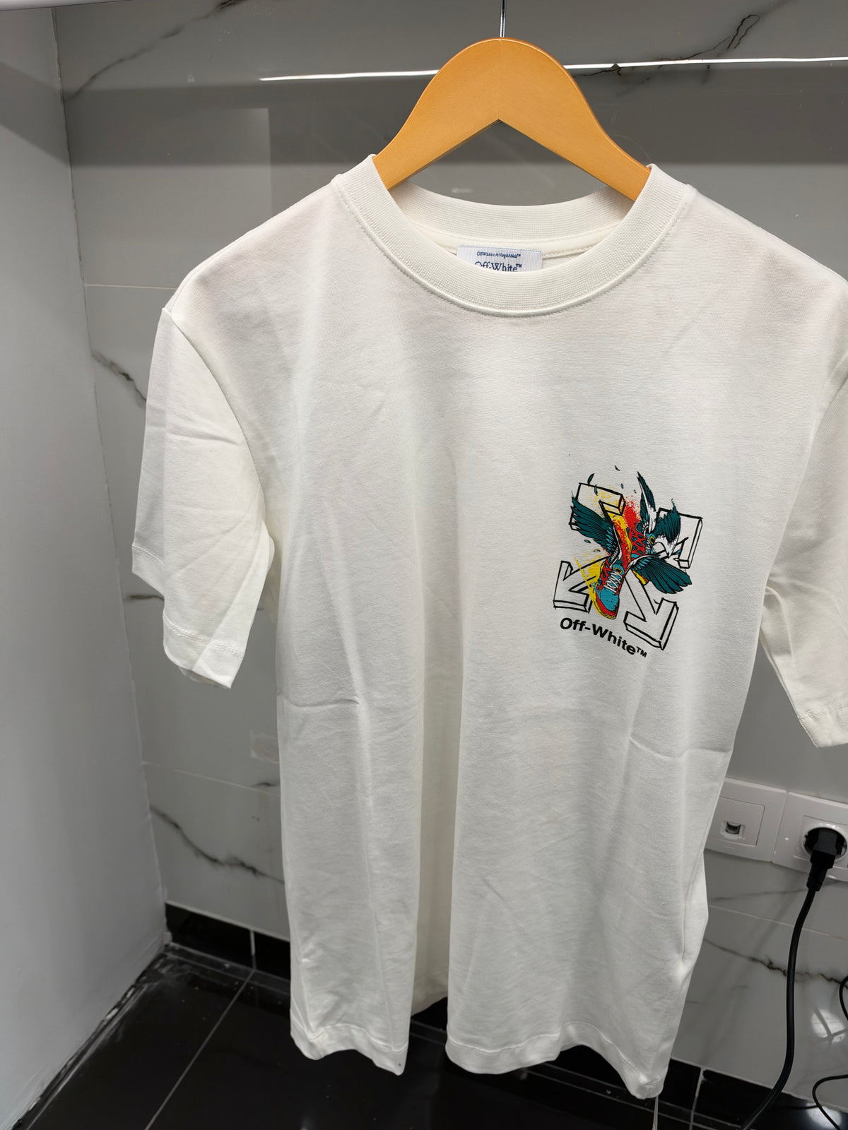 Off-White White Winged Sneakers T-Shirt