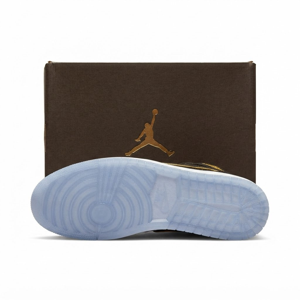 Nike Air Jordan 1 Retro High OG – Black Metallic Gold