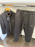 Prada Triangle Logo Tracksuit – Σετ Φόρμας Μαύρο