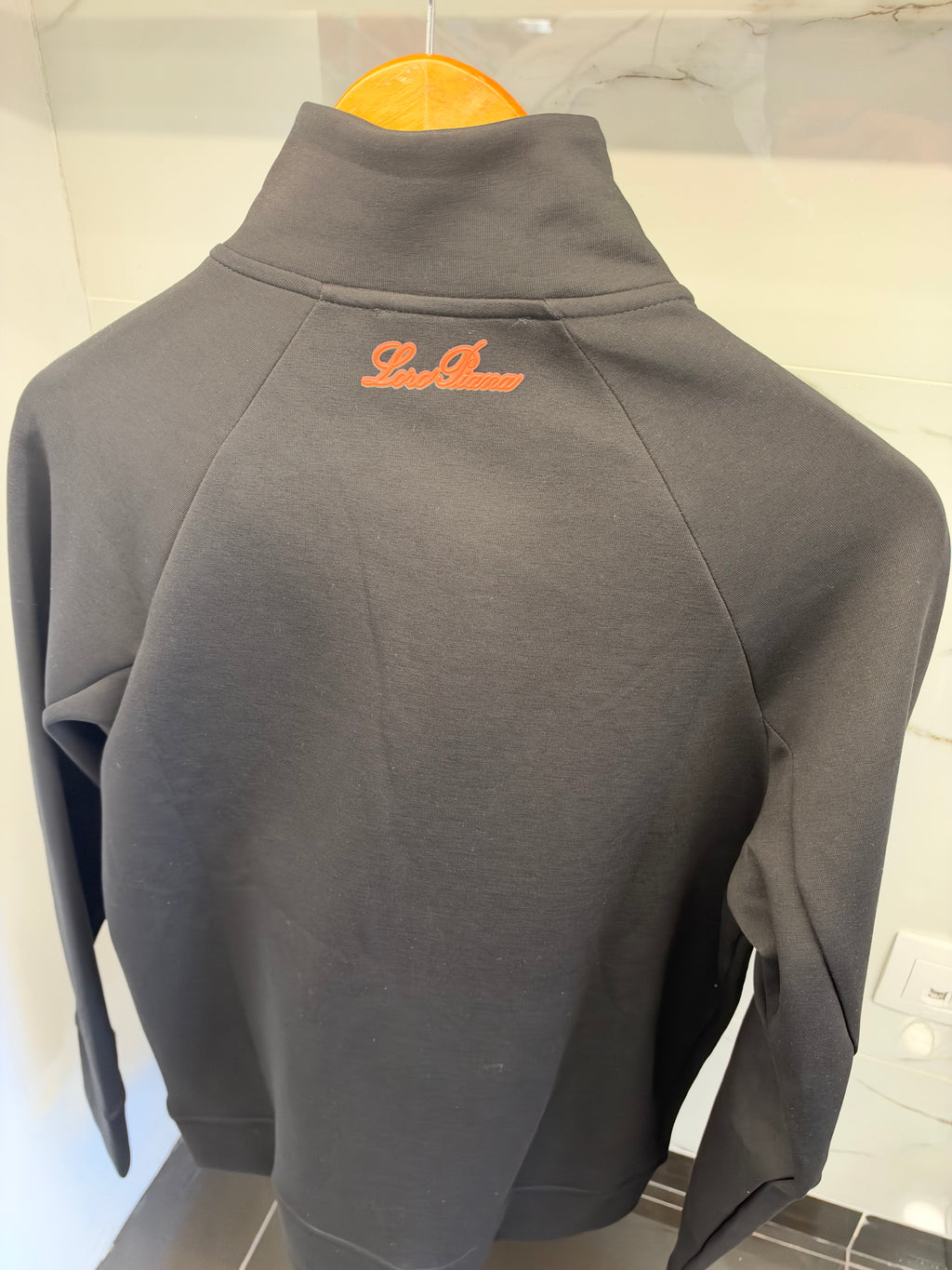 Loro Piana Teddy Logo Tracksuit – Σετ Φόρμας Μαύρο/Black
