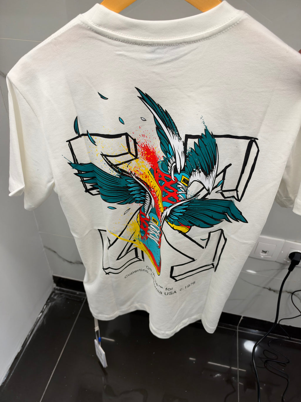 Off-White White Winged Sneakers T-Shirt