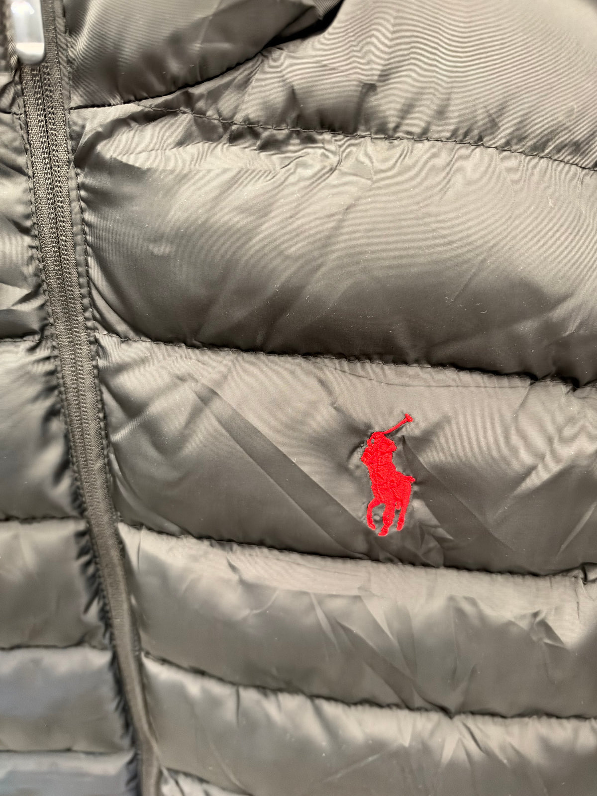Polo Ralph Lauren BlackRed Puffer Vest