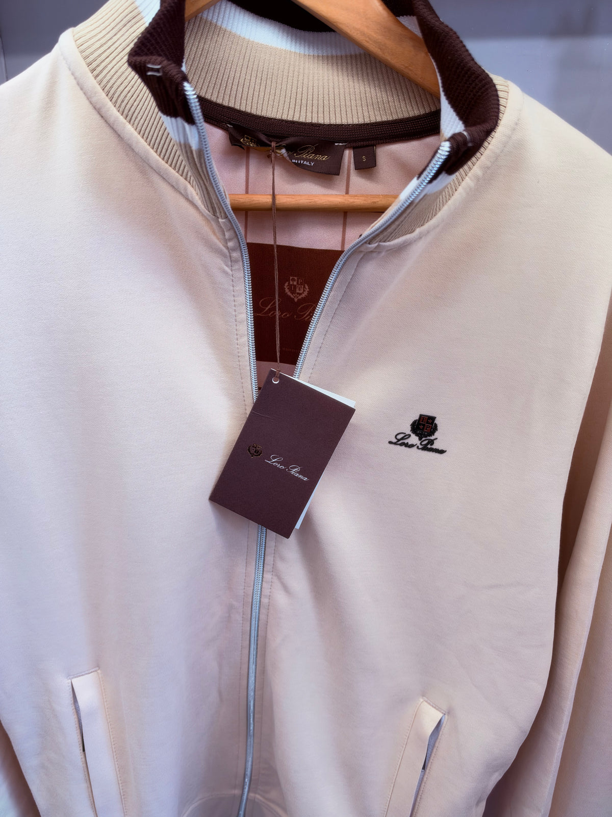 Loro Piana Classic Zip Tracksuit – Σετ Φόρμας Μπεζ