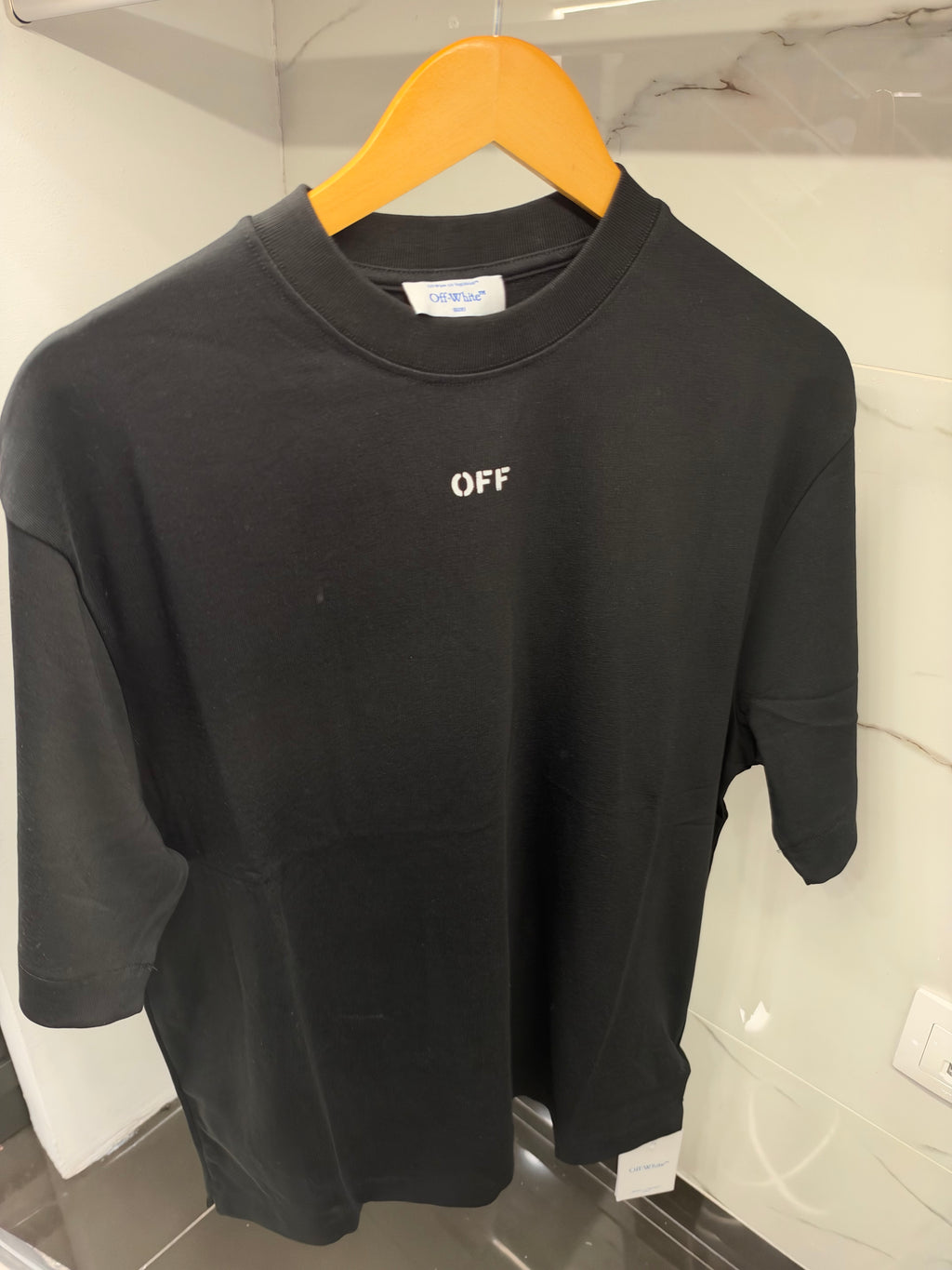 Off-White Black Arrow Print T-Shirt