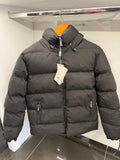 Lacoste Black Quilted Puffer Jacket – Μαύρο Φουσκωτό Μπουφάν με Κουκούλα