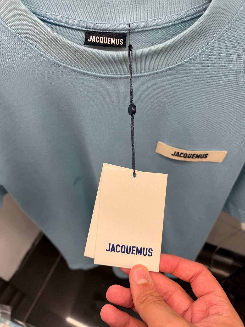 Jacquemus Baby Blue Logo T-Shirt