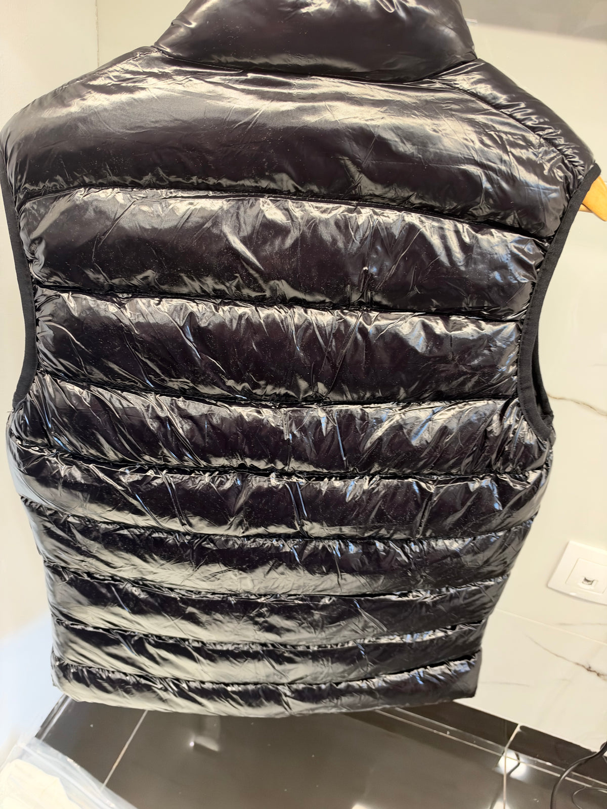 Moncler Black Puffer Vest