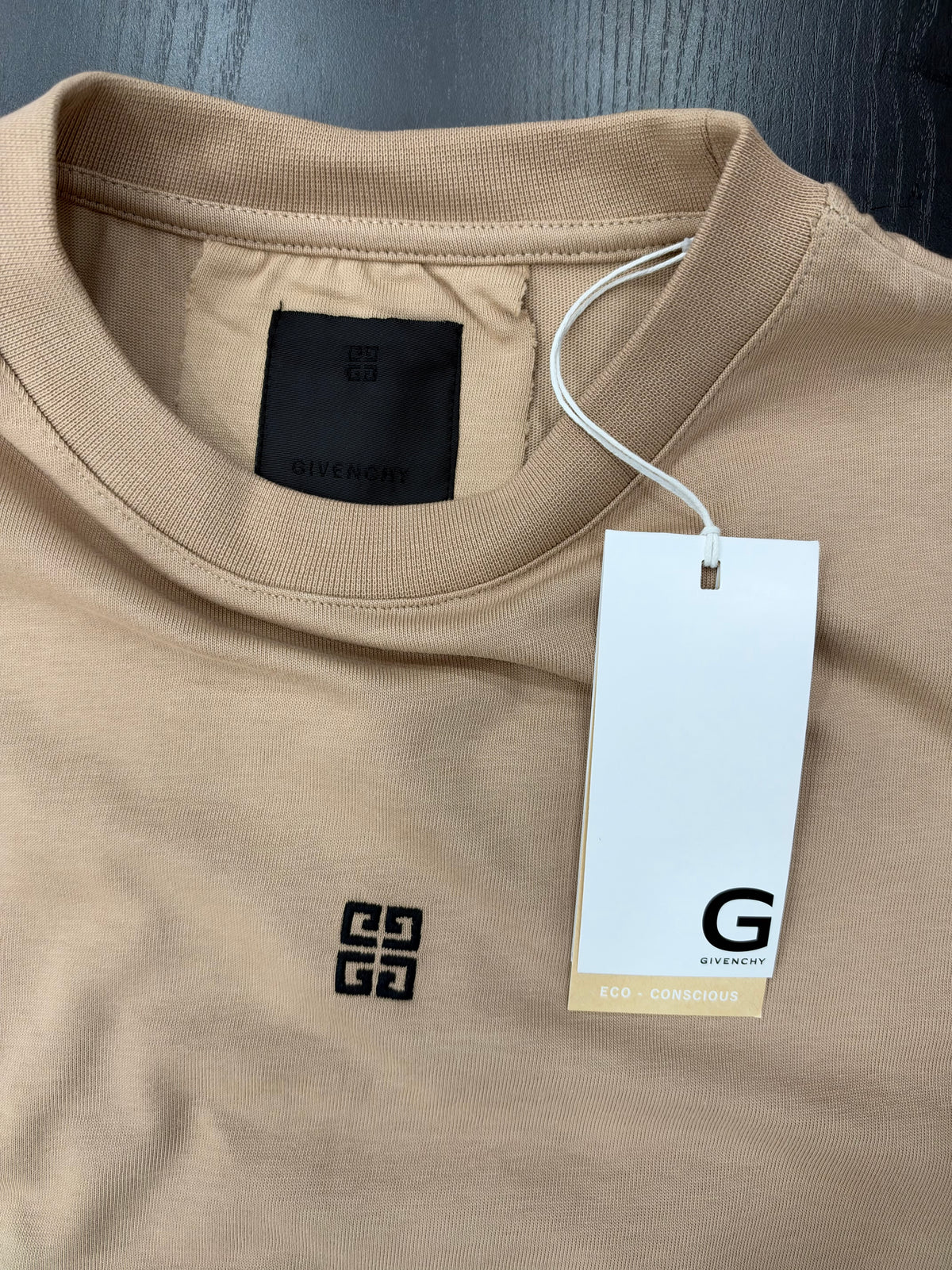Givenchy Beige Logo T-Shirt