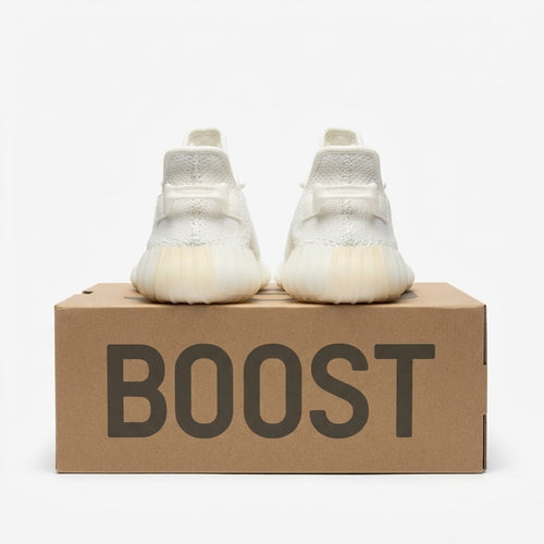 Adidas Yeezy Boost 350 V2 Cloud White – White/Blue Sneakers