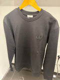 Dior CD Logo Crewneck Sweatshirt – Ανδρική Μπλούζα Φούτερ Μαύρη/Black