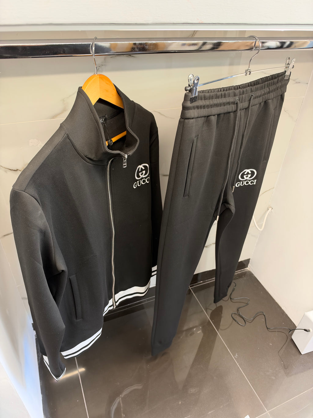 Gucci GG Logo Tracksuit – Σετ Φόρμας Μαύρο/Black