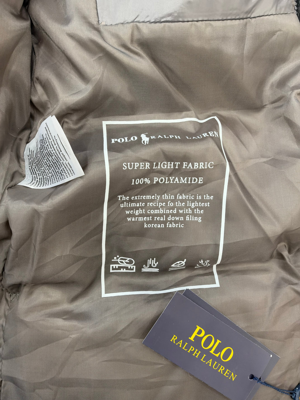 Polo Ralph Lauren Grey Puffer Vest
