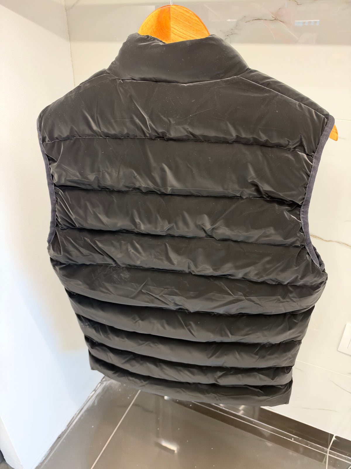 Prada Black Puffer Vest