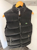 Lacoste Black Puffer Vest