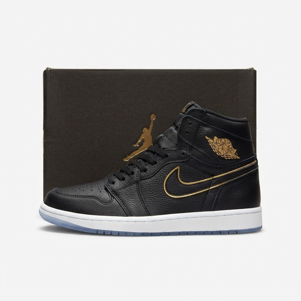 Nike Air Jordan 1 Retro High OG – Black Metallic Gold